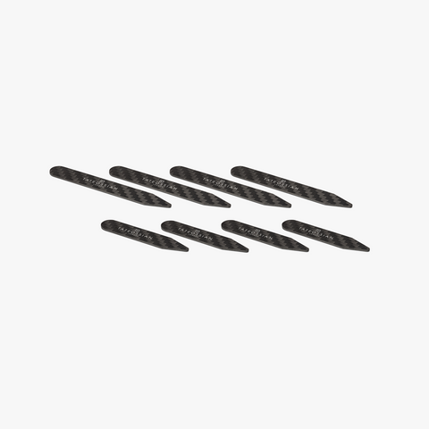 Carbon Collar Stiffeners In Black Carbon Fibre