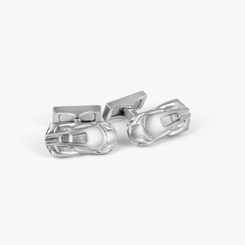 Automobili Lamborghini Miniature Cufflinks In Sterling Silver