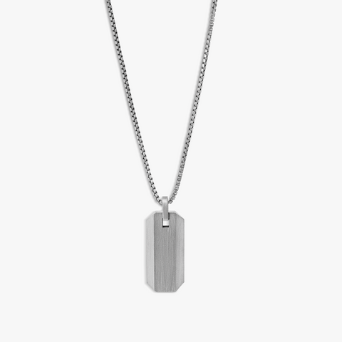 Titanium Octo Mini Necklace
