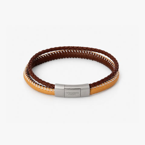 OBLONG CLICK MULTI-STITCH PELLE
