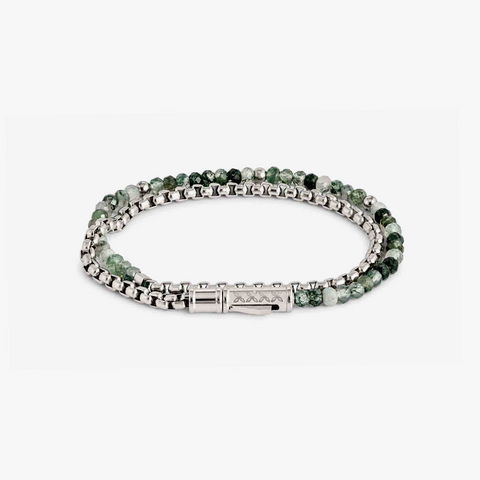 TH LUCKY CLOVER BEADED DOUBLE WRAP