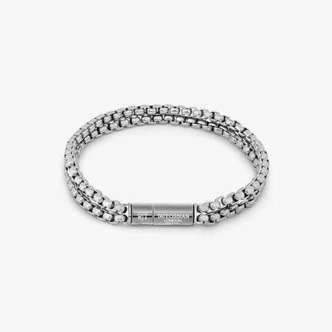 Pop-Elemente-Armband aus Edelstahl